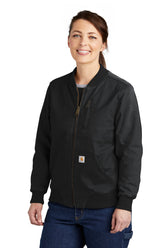 Carhartt® Women’s Rugged Flex® Crawford Jacket - Black - XS